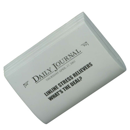 Promotional Newspaper Stress Reliever