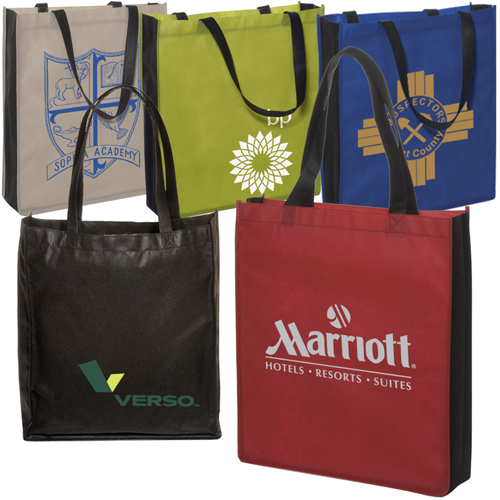 Promotional Non-Woven Two-Tone Tote - 80GSM