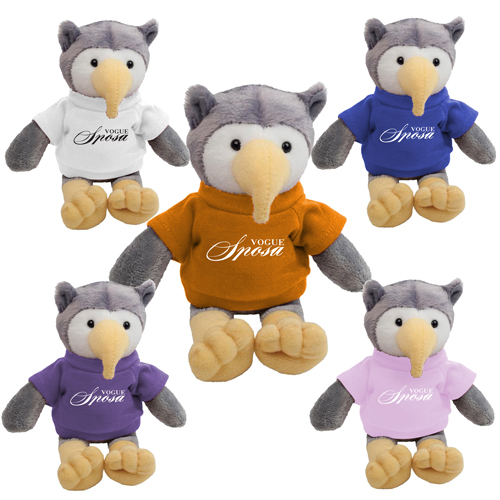 Promotional Owl Mascot Stuffed Animal