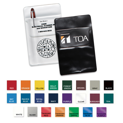 Promotional Pocket Protectors w/ 1-3/4