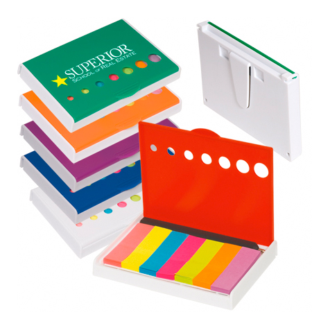 Promotional Pocket Sticky Flags with Pen