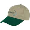 6-Panel Brushed Twill Cap