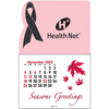 Press n' Stick-Pink Ribbon Calendar