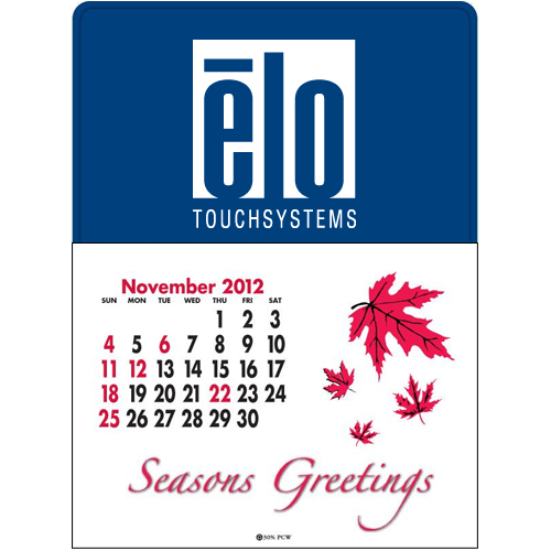Promotional Press N Stick - Rectangle Calendar
