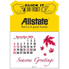 Press-N-Stick™ - Buckle Up Calendar