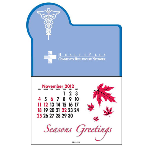 Promotional Press-N-Stick™ - Caduceus Sign Calendar