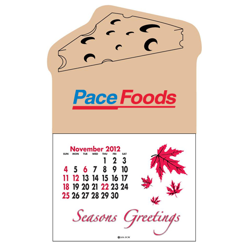 Promotional Press-N-Stick™ - Cheese Calendar