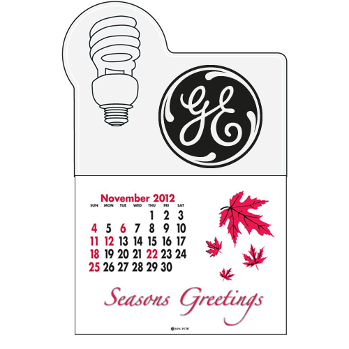 Promotional Press-N-Stick™ - Fluorescent Light Bulb