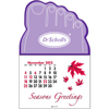 Press-N-Stick™ - Foot Calendar