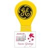  Press-N-Stick&trade; - Light Bulb Deboss Calendar 