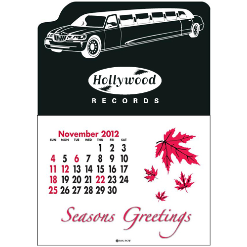 Promotional Press-N-Stick™ - Limo Calendar