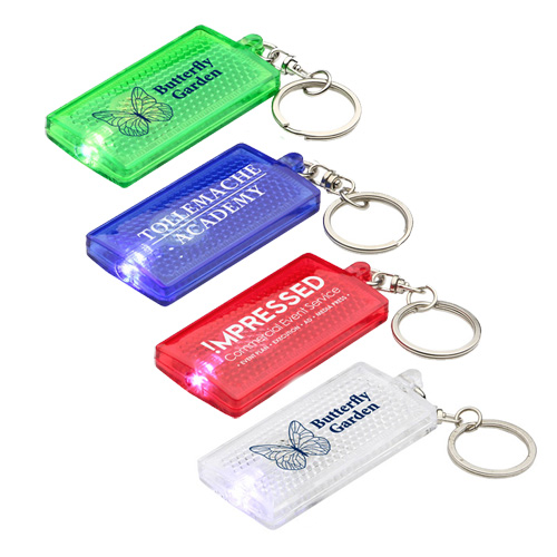 Promotional Primary Touch Reflector Light Key Chain