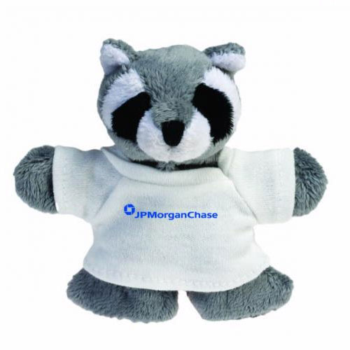Promotional Raccoon Plush Magnet