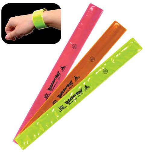 Promotional Reflective Safety Slap Bracelet
