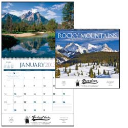 Promotional Rocky Mountains Calendar