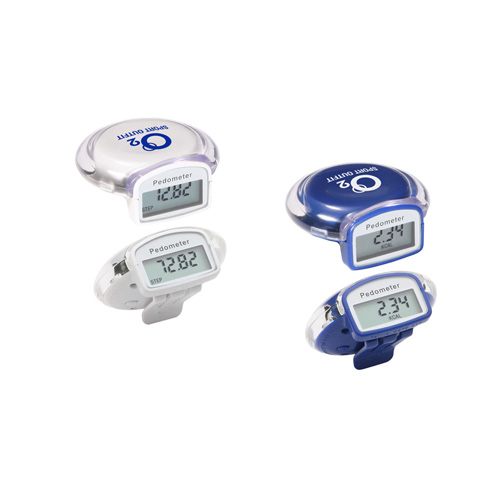 Promotional Round Step Pedometer