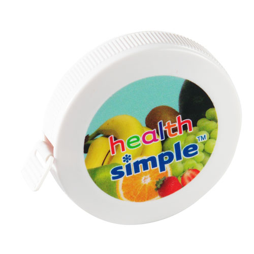 Promotional Round Tape Measure with Digital Imprint - 2