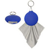 Rubber Microfiber Holder Key Tag