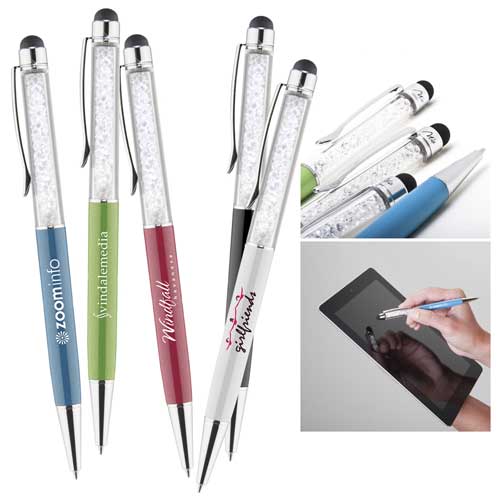 Promotional Shimmer Ballpoint Stylus Pen