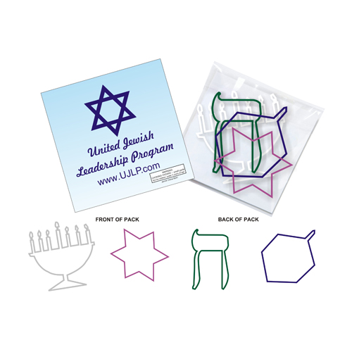Promotional Six Chanukah Shape Squiggles&trade;