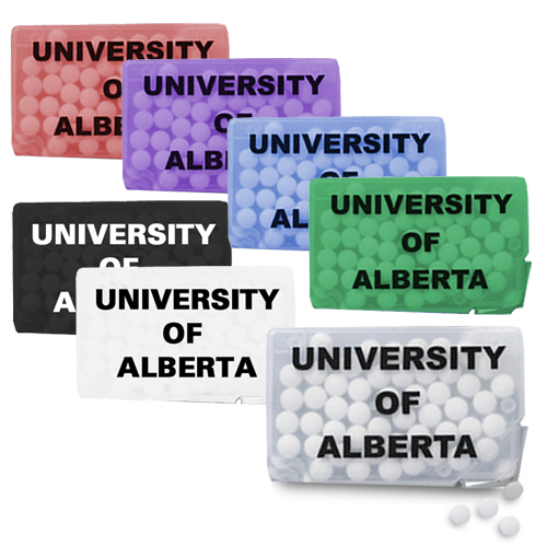 Promotional Slim Mints Rectangular Design