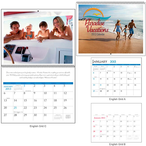Promotional Small Quantity Custom Calendars