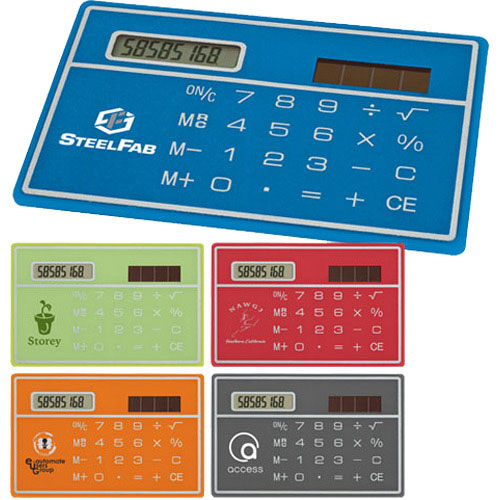 Promotional Solar Pocket Pal Calculator