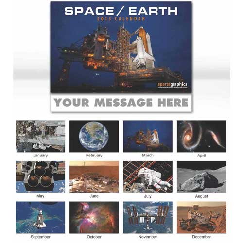 Promotional Space and Earth Calendar
