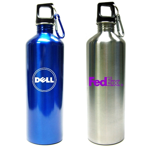 Promotional Stainless Steel Bottle with Clip