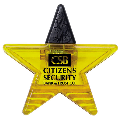 Promotional Star Magnetic Clip
