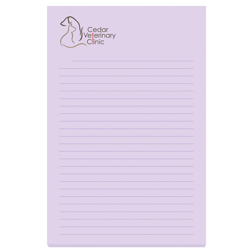 Promotional Stick-To-Notes Adhesive Pad 50 Sheets - 4