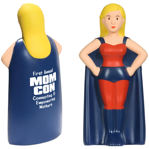 Promotional Super Heroine Stress Ball