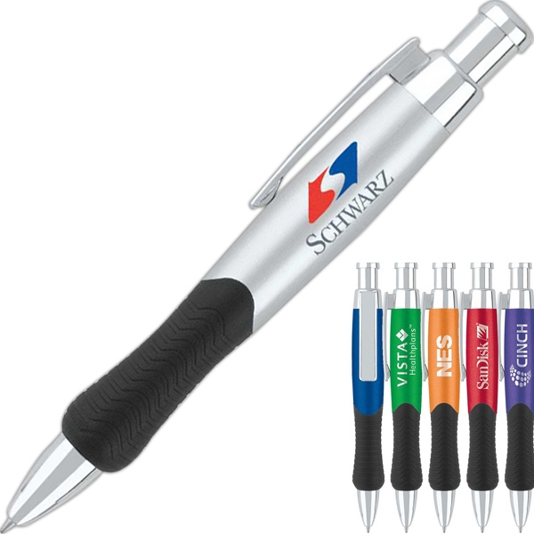 Promotional Super Grip Metallic Pen