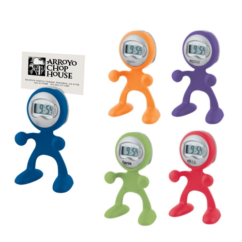Promotional Sweda Man Clock