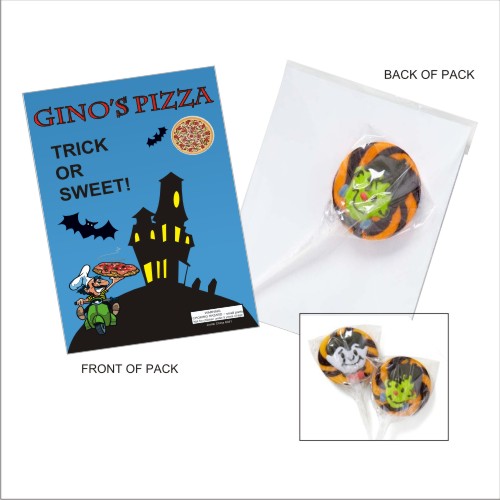 Promotional Sweet Surprises Halloween Lollipops