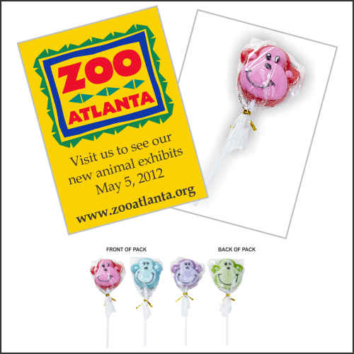 Promotional Sweet Surprises Monkey Lollipop