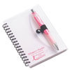 Spiral Notebook with Pink Pen
