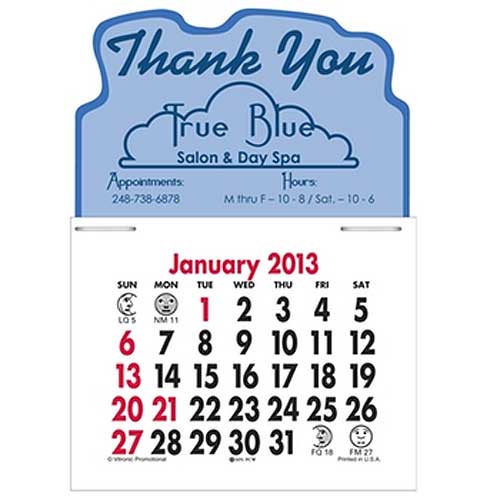 Promotional Thank you Stick Calendar