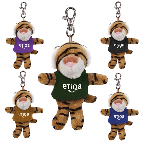 Promotional Tiger Wild Bunch Key Tag