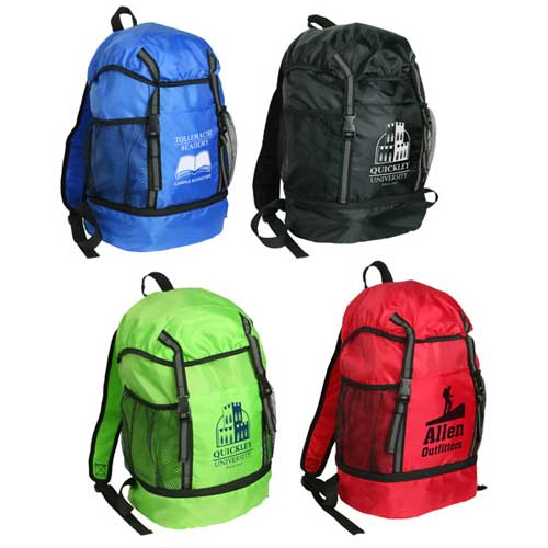Promotional Trail Loop Drawstring Backpack
