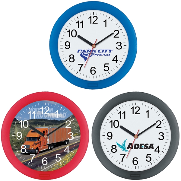 Promotional Translucent Wall Clock 10 Inch