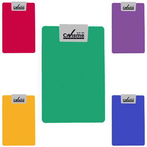 Promotional Transparent Clipboard with 4