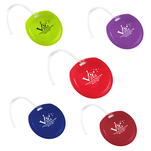 Promotional Traveler Round Luggage Tag