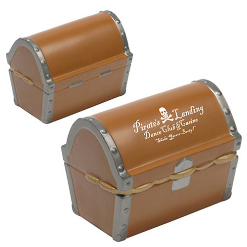 Promotional Treasure Chest Stress Ball