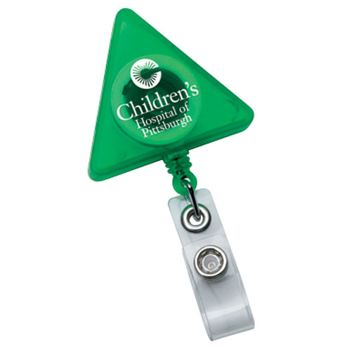 Promotional Triangle Retractable Badge Holder