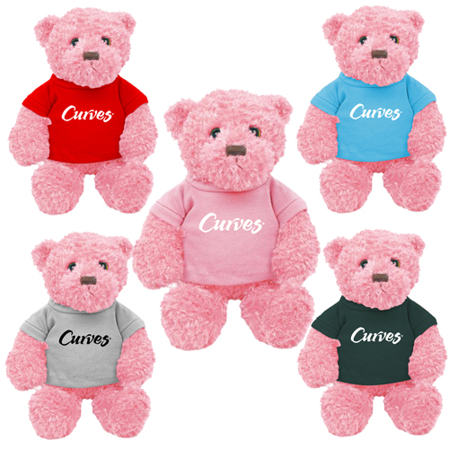 Promotional Tropical Flavor Bear Flamingo Pink