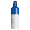 Two-Toned Color Spot Aluminum Water Bottle - 28oz 