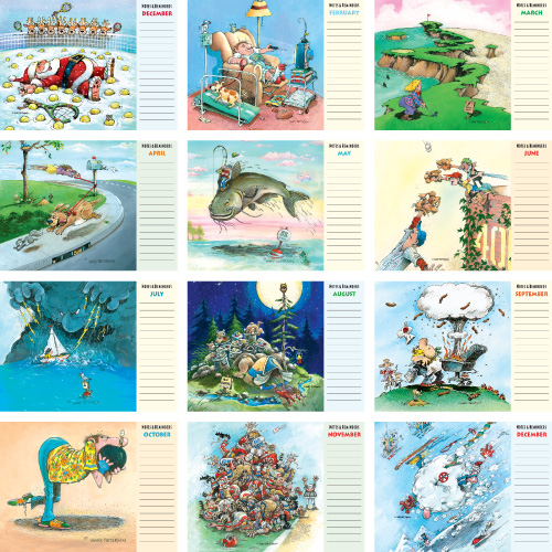 Promotional Weekend Warriors Calendar