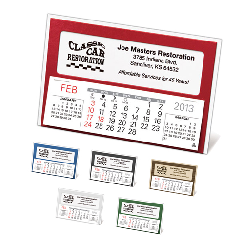 Promotional Window Desk Calendar