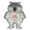 Wolf Mascot Stress Reliever
